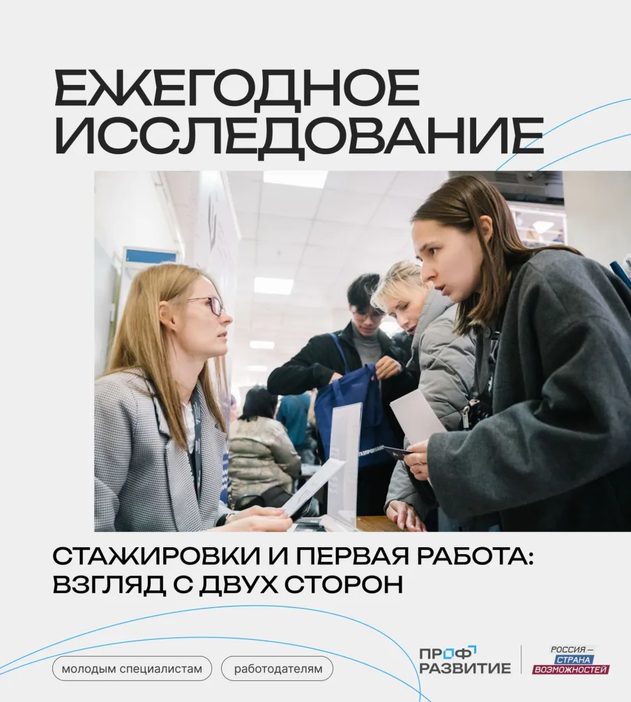 Нижегородцы могут принять участие в исследовании об успешном начале карьеры в 2026 году от Президентской платформы «Россия – страна возможностей»